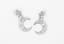 ‘STARS’ DIAMOND AND 18K WHITE GOLD EAR CLIPS