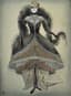 ANDREI ALEXSANDROVICH (20th century)
Costume design for ‘Dame sans camelias’ a play by Roman Viktuk