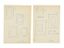LUCIO FONTANA (1899-1968)
Two studies for the artworks
