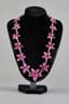 RUBY AND DIAMOND NECKLACE, EARRINGS AND RING