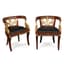 SET OF MAHOGANY AND GILTWOOD SALON
FURNITURE
EMPIRE STYLE, 20TH CENTURY