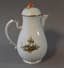 A LUDWIGSBURG PORCELAIN TEA AND COFFEE SERVICE FOR SIX PERSONS, after late 1940s