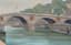 BASIL POUSTOCHKINE (1893-1973),
Le pont Marie près de l’église St Gervais