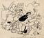14 DESSINS D'HUMOUR 1945-1946