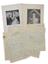 BOGAEVSKY A.P. (1872-1934)
MANUSCRIPT FRAGMENT AND A BOOK