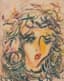 ANATOLY ZVEREV (1931 - 1986)
Portrait of a curly-haired woman