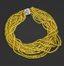 COLLIER D’OPALES JAUNES