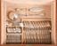 TETARD FRERES SILVER CUTLERY SET, 146 pieces