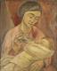 MIGUEL TUSQUELLAS CORBELLA (1884-1969)
Maternité au biberon