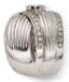 18K WHITE GOLD AND DIAMOND RING