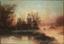 ALBERT BREDOW (1828-1899)
Winter scenery at sunset