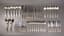ORIOL BARCELONA EXCEPTIONAL SILVER CUTLERY SET, CIRCA 1880, 125 PIECES