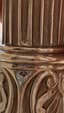 TETARD FRERES BEAD-EDGE SILVER CAVIAR SET ON STAND