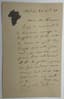 PAUL SOLEILLET (1842-1886), AUTOGRAPHS
Set of 7 autograph letters signed. 1880-1881.