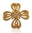 TIFFANY & CO 18K YELLOW GOLD, DIAMONDS BROOCH
circa 1970