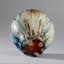 ROGER GUÉRIN (1896-1954)
BLUE AND BROWN STONEWARE VASE