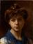ALEXEI HARLAMOFF (1840-1925)
Portrait of a Young Girl