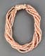 COLLIER EN PERLES DE CORAIL ROSES, ANNÉES 1930