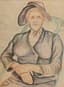 MARIE MAREVNA [MARIA VOROBIEVA-STEBELSKAYA] (1892-1984)
Portrait of an old woman