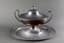 LARGE SOUP METALTUREEN WITH LID AND TRAY