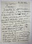 JACQUES MASSU (1908-2002)
2 autograph letters signed, dated 1982 and 1990.
1 handwritten greetings card signed, 1974.
 In French.