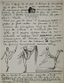 SALVADOR DALI (1904-1989)
Original ink and watercolour drawings with autographed letters to Gala.
Ink with watercolour drawings on autograph letter signed ‘Salvador Dalí’ and on a letter dictated to his wife Gala, addressed to Léonide Massine.
Del Monte (California) ca. 1941-1942.