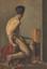 EUROPEAN SCHOOL, EARLY 20th CENTURY
Seated male nude