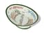 SOVIET PORCELAIN BOWL ON FOOT: ‘ONLY LABOUR AND DISCIPLINE CAN PROVIDE BREAD AND MACHINES'.
Rudolf Vilde, State Porcelain Factory, 1920