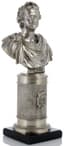 MOROZOV SILVER BUST OF PETER THE GREAT, 1896
House of Morozov, Supplier to the Court of His Imperial Majesty, St Petersburg, 1849-1917