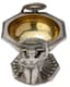 RUSSIAN SILVER-GILT VASE DECORATED WITH WINGED FIGURE OF FAME
Assay master ‘A.Ya’, St Petersburg, 19th century