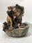 ART NOUVEAU CERAMIC VASE WITH LION
