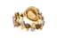 CHOPARD ‘HEART’ 18K YELLOW GOLD, TIGER'S EYE AND DIAMOND LADY'S WRISTWATCH
