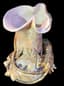 AMPHORA LOBSTER VASE, CZECHOSLOVAKIA