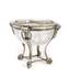 Massive Silver-mounted cut crystal vase in Neoclassical style with decorative
The House of Fabergé, Supplier to the Court of His Imperial Majesty, Russia, Moscow, 1908-18.