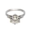 3.45 CT. DIAMOND IN PLATINUM RING (WITH CERTIFICATE)