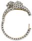 ‘PANTHERS’ 18K WHITE AND YELLOW GOLD DIAMOND, SAPPHIRE AND EMERALD BRACELET