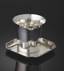 CARTIER SILVER CUP AND
SAUCER