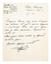 GAVRIL KONSTANTINOVICH ROMANOV (1887-1955)
Handwritten draft of a letter written by Gavril Konstantinovich Romanov, addressed to Prince Nikita Alexandrovich Romanov.