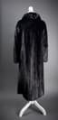YVES SAINT LAURENT
Black mink coat