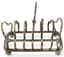 WILLIAM HUTTON & SONS ART NOUVEAU SILVER-PLATED TOAST HOLDER, CIRCA 1880–1910