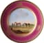 GARDNER PORCELAIN CABINET PLATE
Gardner’s Porcelain Factory, Moscow, 19th century