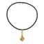 NECKLACE WITH SILVER-GILT PENDANT IN THE MANNER OF LALIQUE