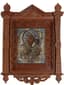 ICON ‘THE IVERSKAYA MOTHER OF GOD’ IN A SILVER OKLAD AND WITH A ABRAMTSEVO CASE (KIOT)
Moscow, late 19th century