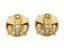 BYZANTINE STYLE VINTAGE 18K YELLOW GOLD PEARL DIAMOND SIPPHIRE CITRINE PERIDOT EARCLIPS