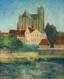 GUSTAVE LOISEAU (1865-1935)
La Cathédrale d’Auxerre, 1907
