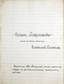 DOLINOV (KOTLYAR) Anatoly Ivanovich (1869-1945) [attributed]
Manuscript of several pastiche theatre pieces «on life of the Russian exiles in France». S.l., s.a. [Paris, prior to 194...