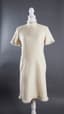 NINA RICCI
Cream wool dress