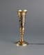 A RUSSIAN SILVER-GILT AND NIELLO CHAMPAGNE FLUTE
Maker’s mark NT, circa 1835-1840