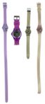 LOT DE QUATRE MONTRES, SWATCH ET ICE-WATCH