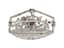 ART DECO PLATINUM, 18K WHITE GOLD, DIAMOND, COLOURED STONE BROOCH, circa 1925